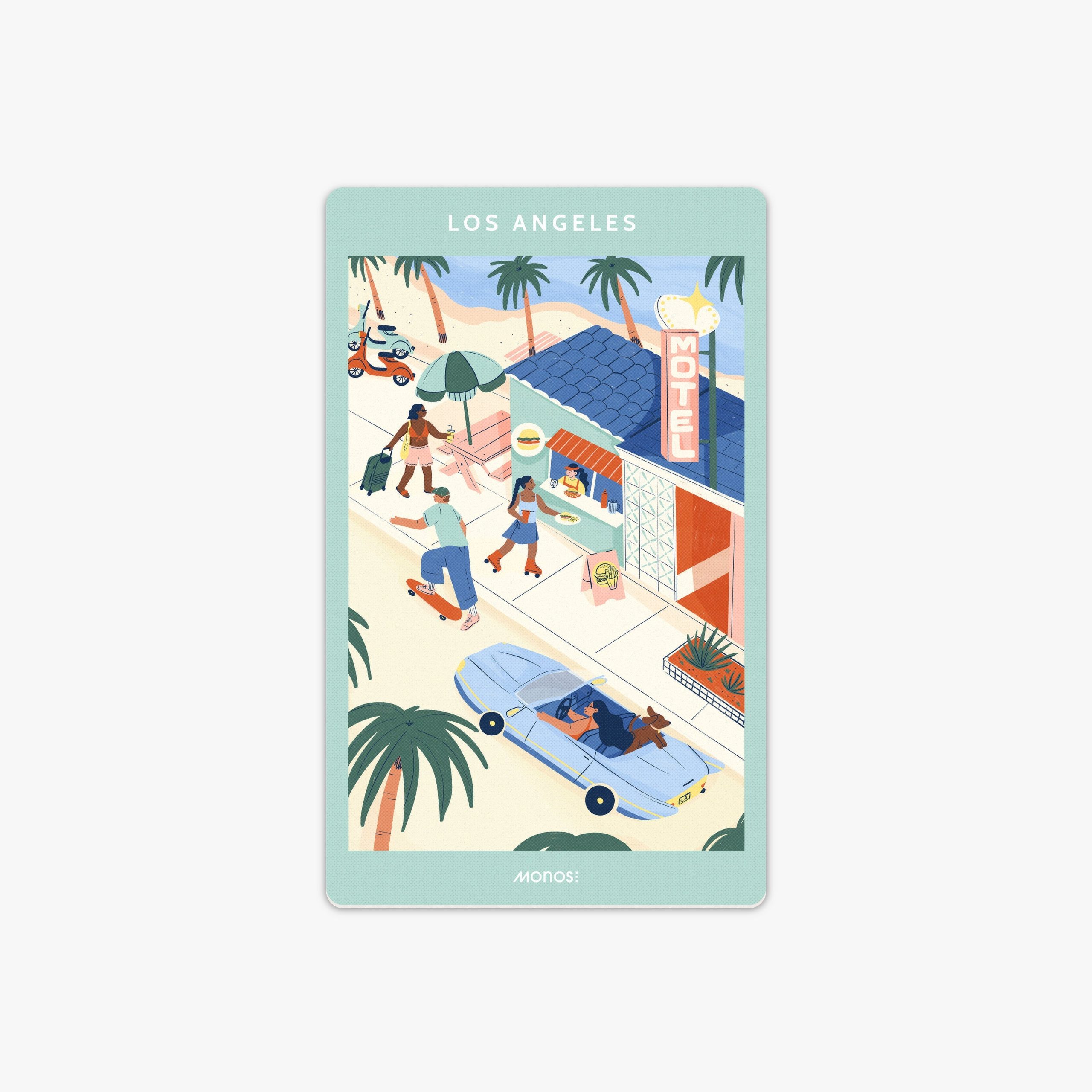 Los Angeles Destination Stickers - Image 2